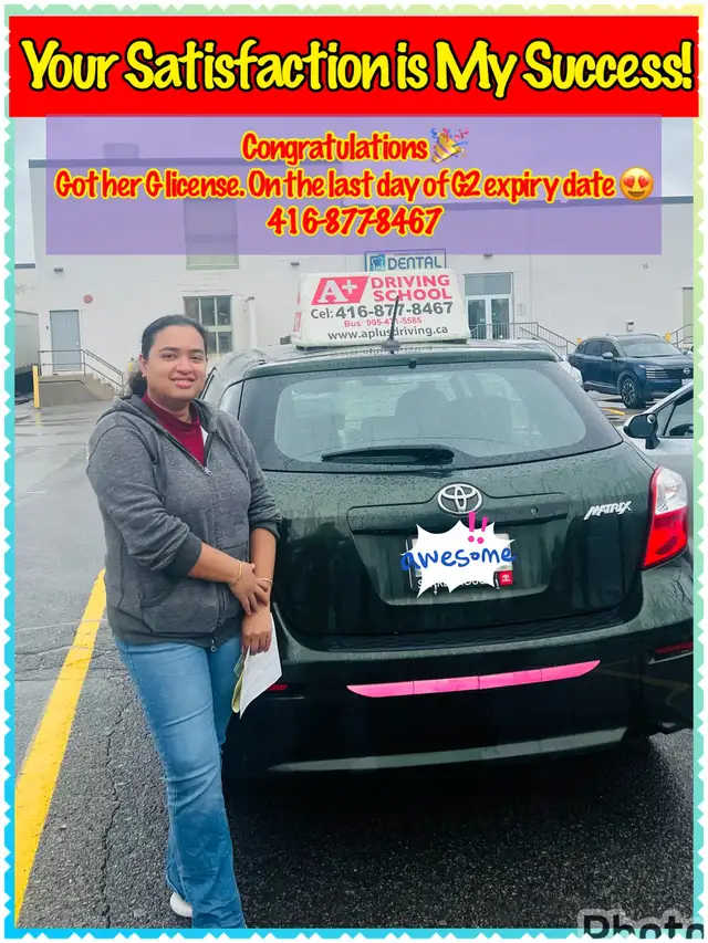 Driving Lesson Driving Instructor Driving school 4168778467 in Classes & Lessons in Oshawa / Durham Region - Image 4