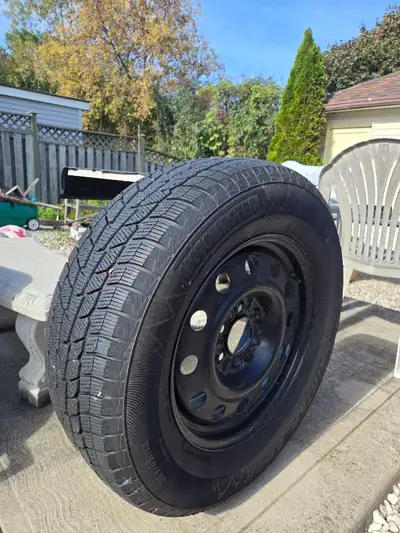 Winter Tires + Rims Brand: Motomaster Size: 265/65R18 DOT: RMC8 XR9 Used: 2 Winter Seasons Vehicle:...