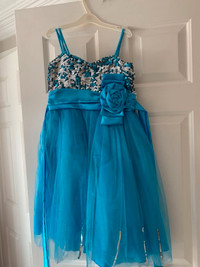 Blue dress for girl for sale