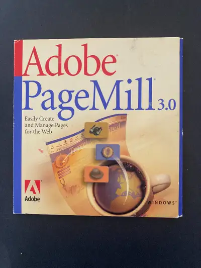 Adobe PageMill 3.0 software Windows Page Mill 3, View more