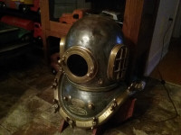 RECHERCHE casque scaphandrier WANTED old diving helmet