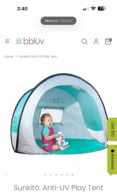 bb luv Anti UV play tent Baby / Toddler , View more