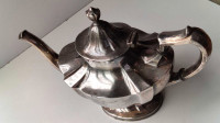 Vintage Silver plated Metal (Alloy) Tea/Coffee Keetle 8"×10" 