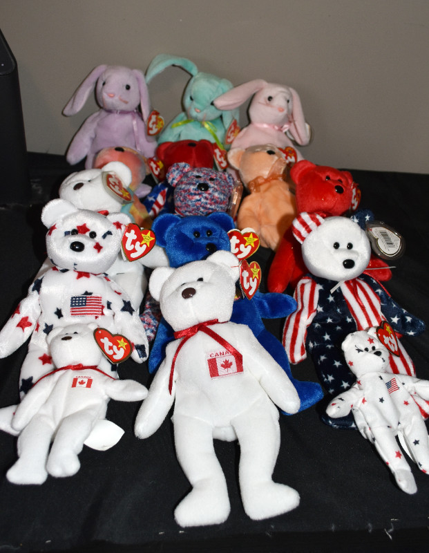 3 beanie babies and 10 beanie bears - mint smoke free home in Arts & Collectibles in London