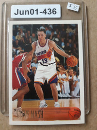 STEVE NASH 1996-97 Topps #182 ROOKIE Phoenix Suns  Hall Of Fame