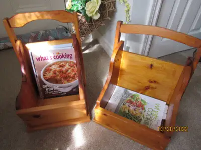 WOODEN MAGAZINE/BOOK CUBBY, View more