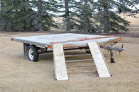 8' X 12' Two Place (Drive On Drive Off) ATV/Snowmobile Trailer