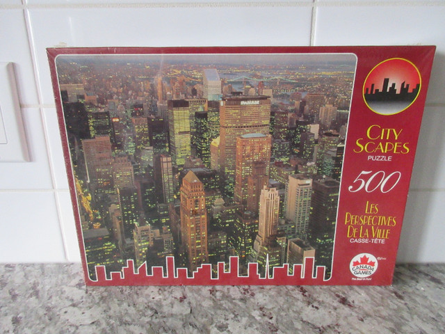 *New* City Scapes 500 Piece Puzzle in Toys & Games in Edmonton