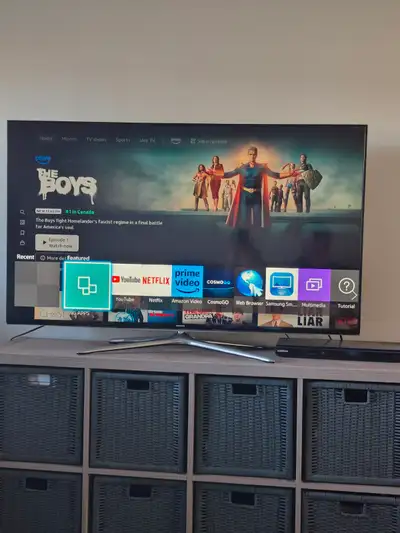 55" Samsung smart TV, View more