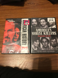 Brand new sealed DVDS 
