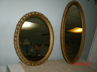 Two Oval Mirror's