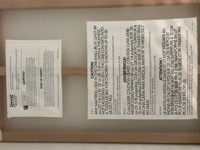 IKEA Crib and Change Table63871132281603122