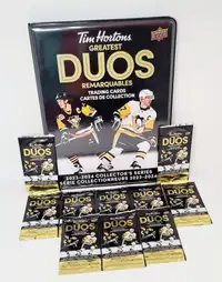 Cartes Tim Hortons 2023-2024 Duos NHL Hockey Cards *TRADE*