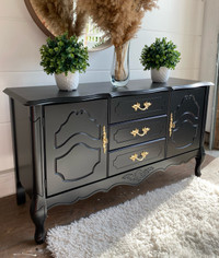 Wood Buffet, tv stand, entrance table