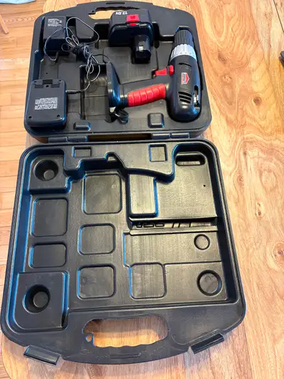 Jobmate cordless drill with case, View more
