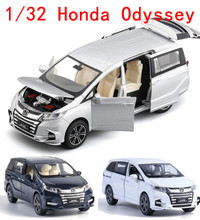 1/32 Honda Odyssey MPV Diecast Alloy Car Model Sound/Light NEW