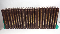 21 Volume Louis L'Amour Leatherette Hardcover Book Collection