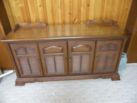Old stereo cabinet