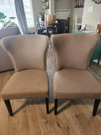 2 quality accent chairs