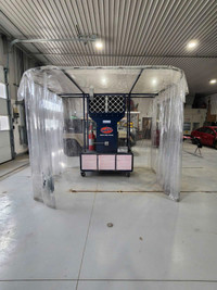 Portable spray booth/ work station