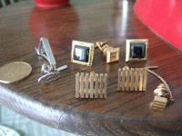 Cufflinks and Tie clips