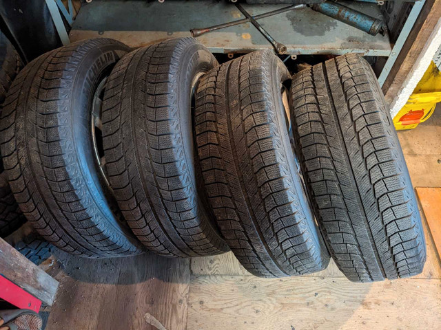 Four Michelin Latitude 245/60R18 Xice Studless Tires.  in Tires & Rims in New Glasgow - Image 2