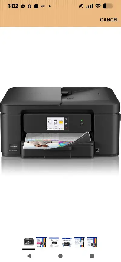 Brother inkjet multifunction  color printer, View more