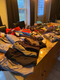 Big Box of Boys Clothes, socks, chair….size 6-7 