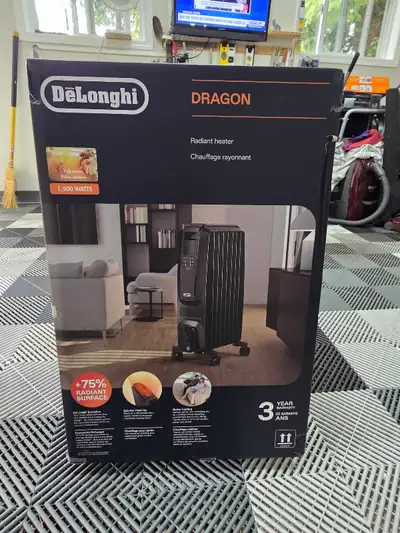 New De'Longhi Dragon Heater, View more