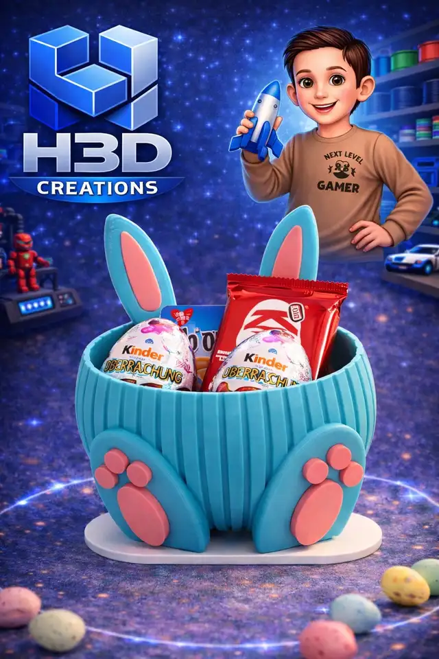 H3D Creations Bunny Basket in Toys & Games in Saskatoon - Image 2