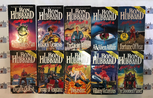"Mission Earth Series" by: L. Ron Hubbard in Fiction in Annapolis Valley