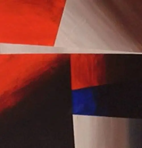 Dimensions - 48"x24" Original Abstract Painting Wall Art Canvas in Home Décor & Accents in Saskatoon - Image 4