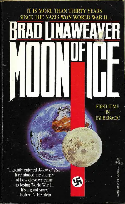 MOON OF ICE by Brad Linaweaver - 1988 Tor Books 1st, View more