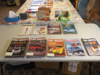 VINTAGE CAR AND DRIVER MAGAZINES
