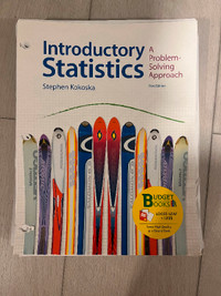 Intro to Statistics loosleaf textbook