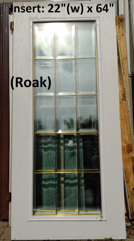 Door Inserts- Full Lite, Lead, Bevelled and/or Etched Glasses in Outdoor Décor in Markham / York Region - Image 4