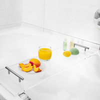 New Navaris bathtub Tray acrylic glass 73x23x1cm