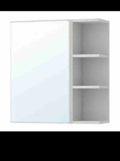 New without box! Comes with two pieces and mirror vanity door Started to put together then decided n...