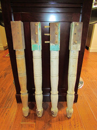 Antique Table Legs - set of 4