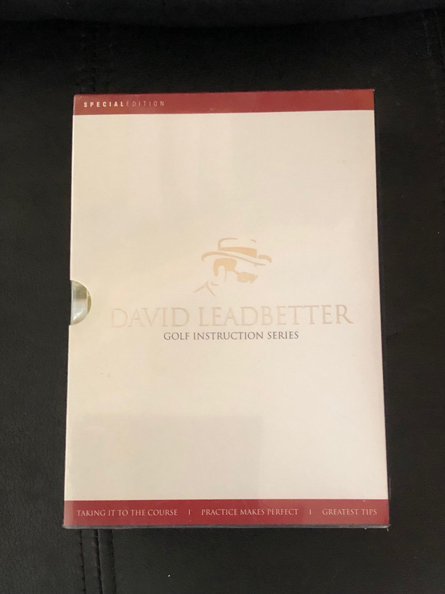 NEW David Leadbetter golf instruction series 3 DVD set in Golf in City of Toronto