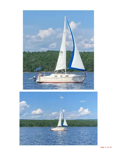 Boat: 1977 Chrysler C-26 Sailboat located in Deep River, Ontario. Features swing keel (variable draf...