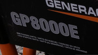 GENERAC 8000E power generator - $900
