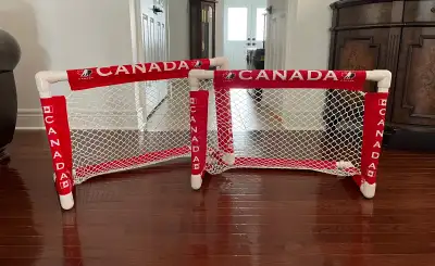 Two children’s hockey nets , View more