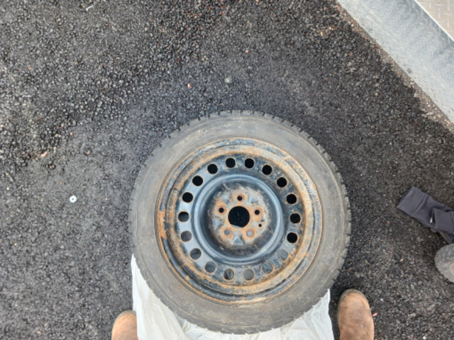 4 Michelin 215 50 R17 winter tires on rims in Tires & Rims in Ottawa