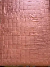Weighted Blanket Pink 18lbs pounds 