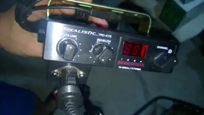 Realistic 40 Channel Trc-415 CB Radio W Mic Handset, View more