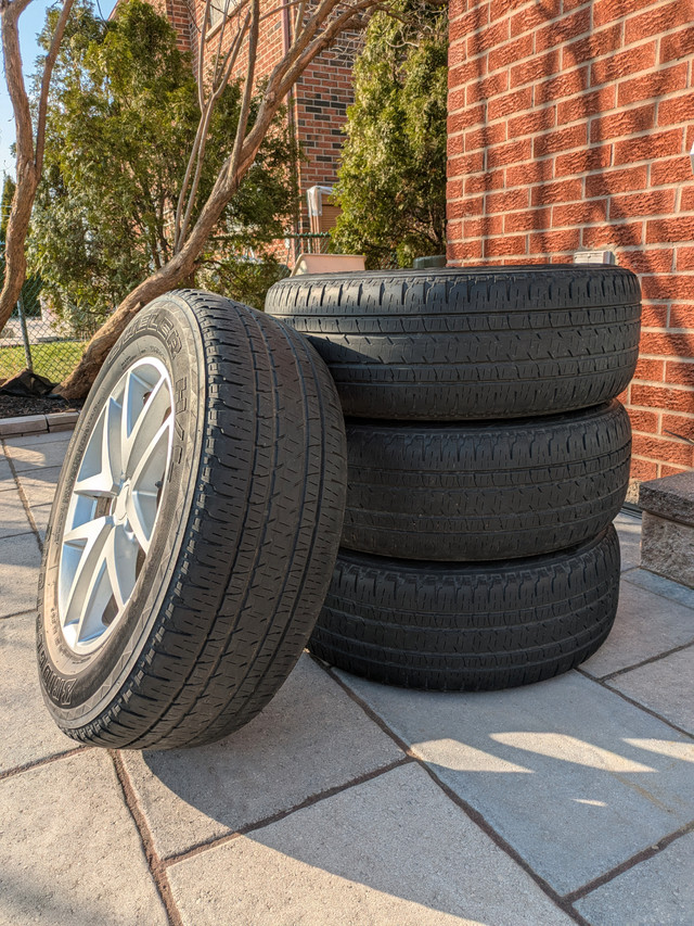 235/65 R17 Bridgestone All Season Tires Alloy Rims in Tires & Rims in Mississauga / Peel Region - Image 2
