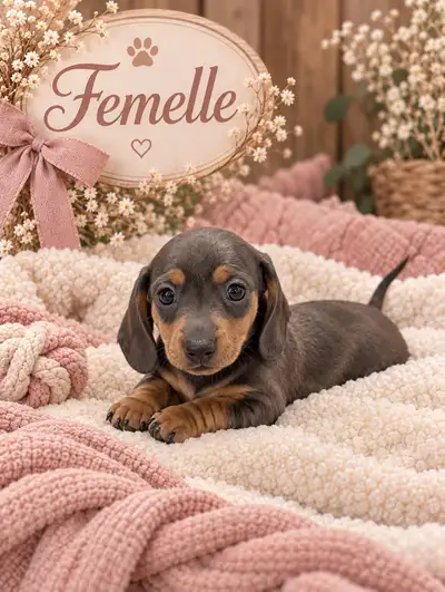 Chiots Teckels Miniatures, View more