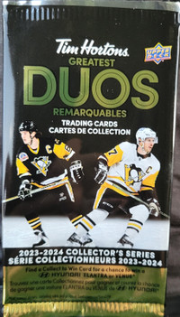 2024 Tim Hortons Duos Base sets and inserts available. Send list