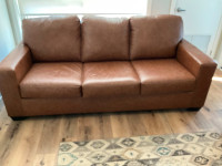 Leather couch from Ashley